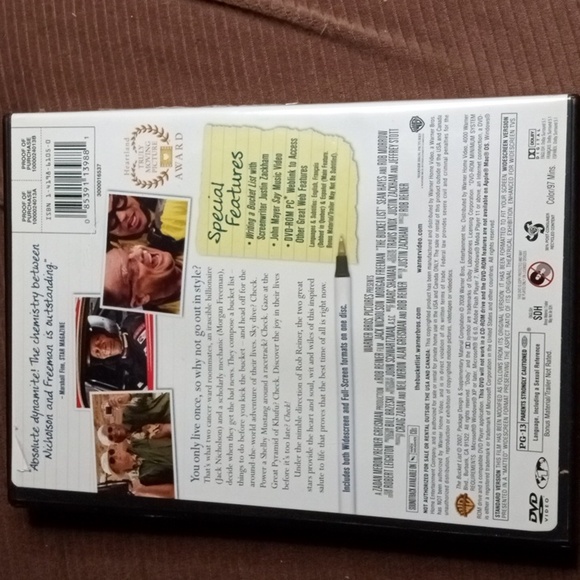 The Bucket List DVD - Picture 2 of 3